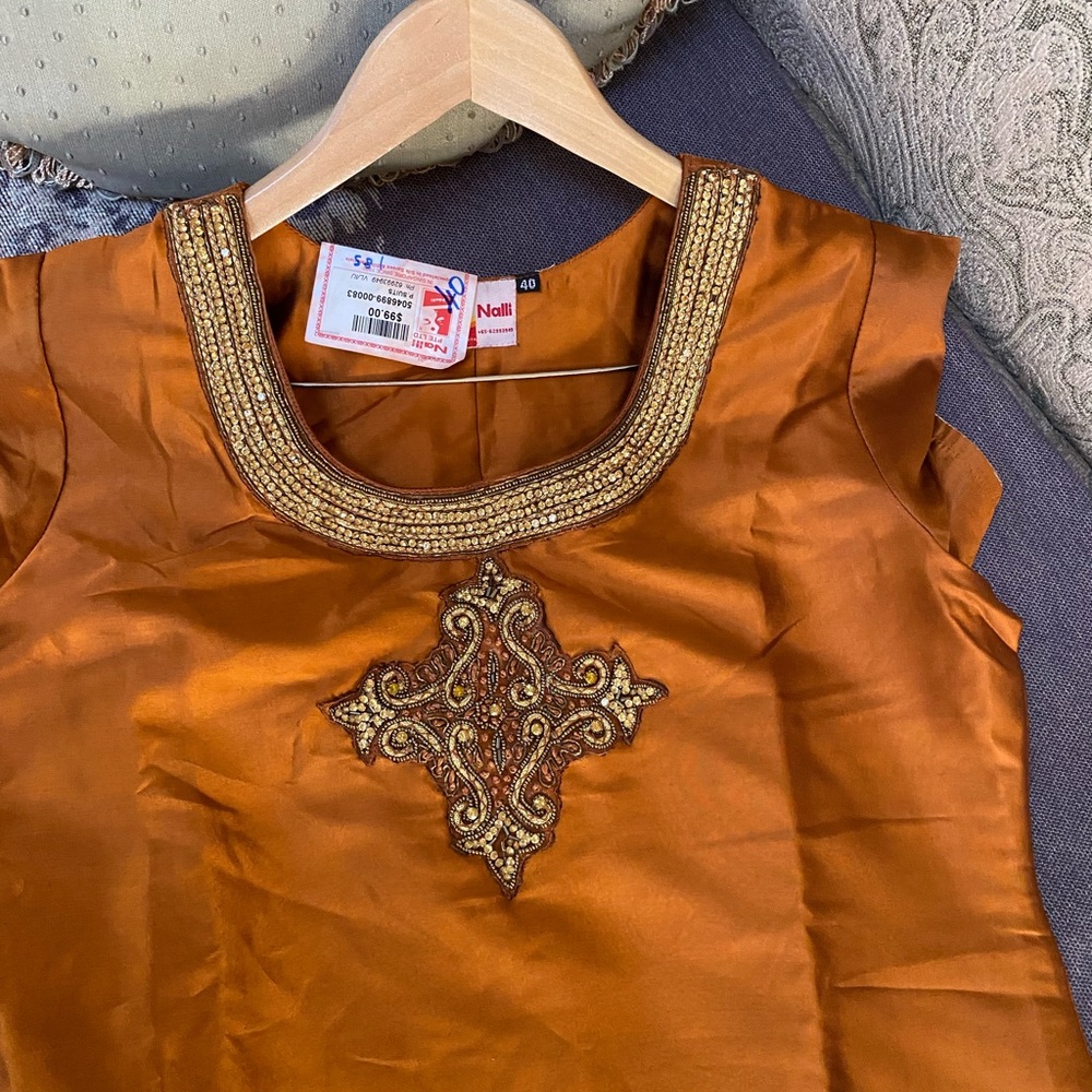 Silk saree size 40 Pakistani Indian traditional outfit